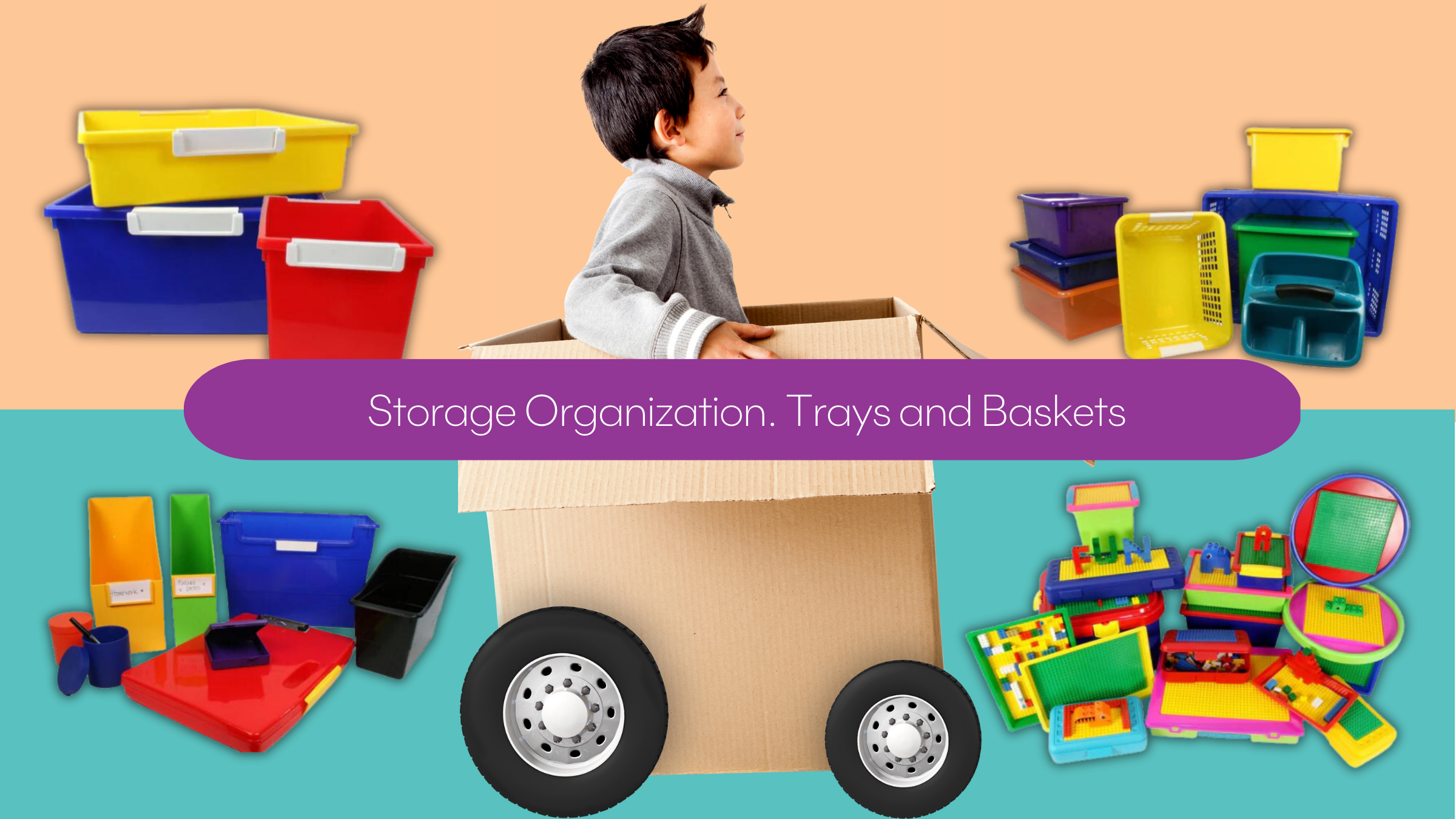 Storage & Organizations. Trays and Baskets