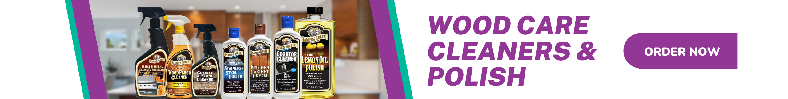 Wood care cleaners & polish