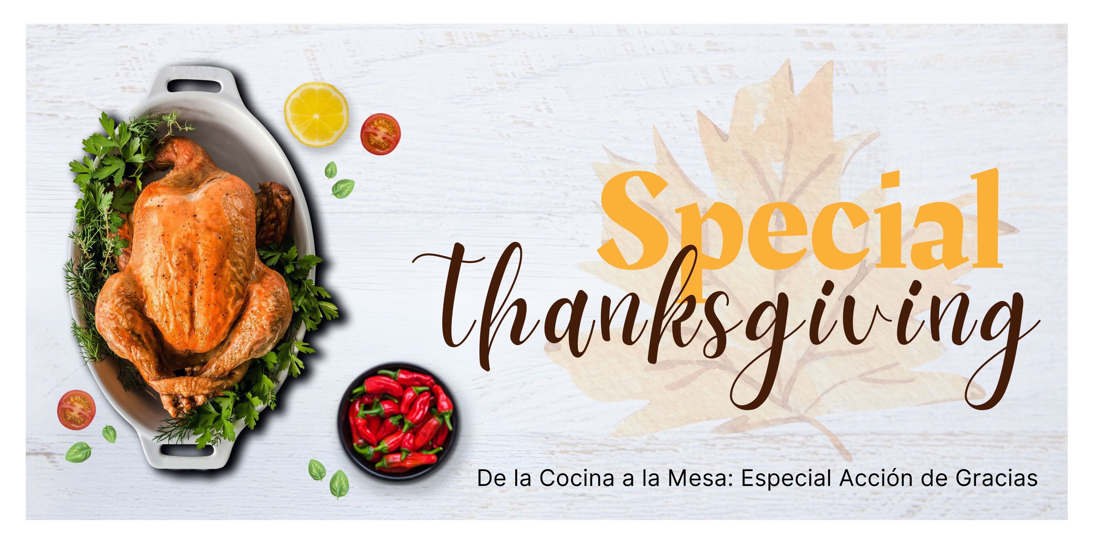 Special thanksgiving