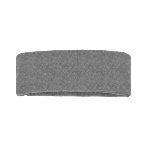 MICROFLEECE DOUBLE-LAYER HEADBAND GREY