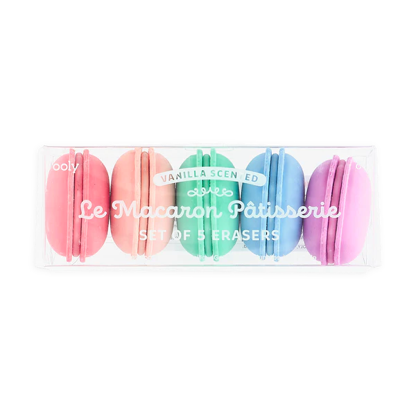 Le Macaron Pâtisserie Scented Erasers - Set of 5