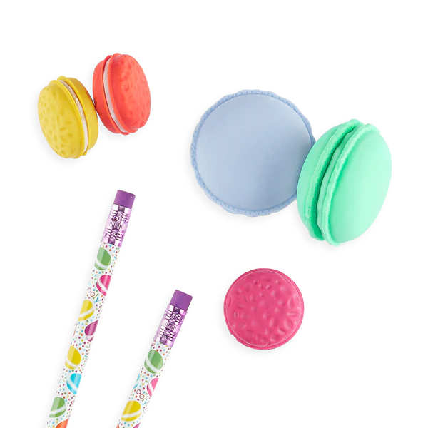 Le Macaron Pâtisserie Scented Erasers - Set of 5