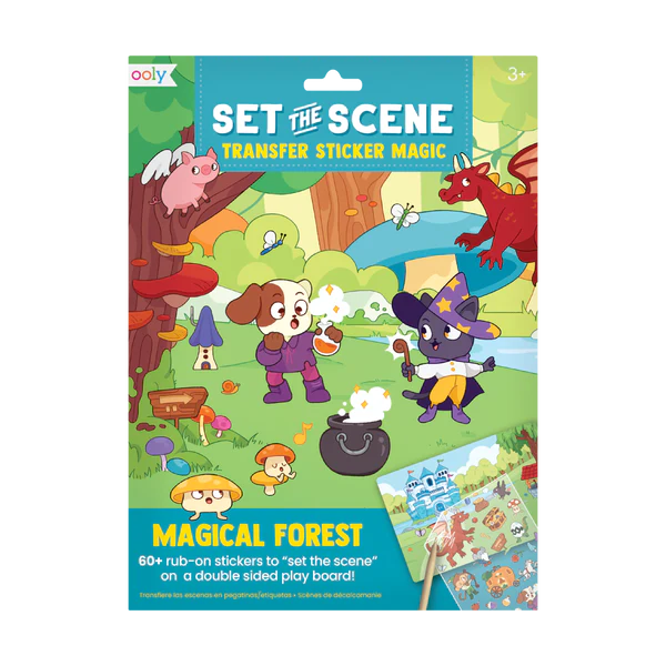 Set The Scene Transfer Stickers Magic - Magical Forest