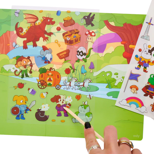 Set The Scene Transfer Stickers Magic - Magical Forest