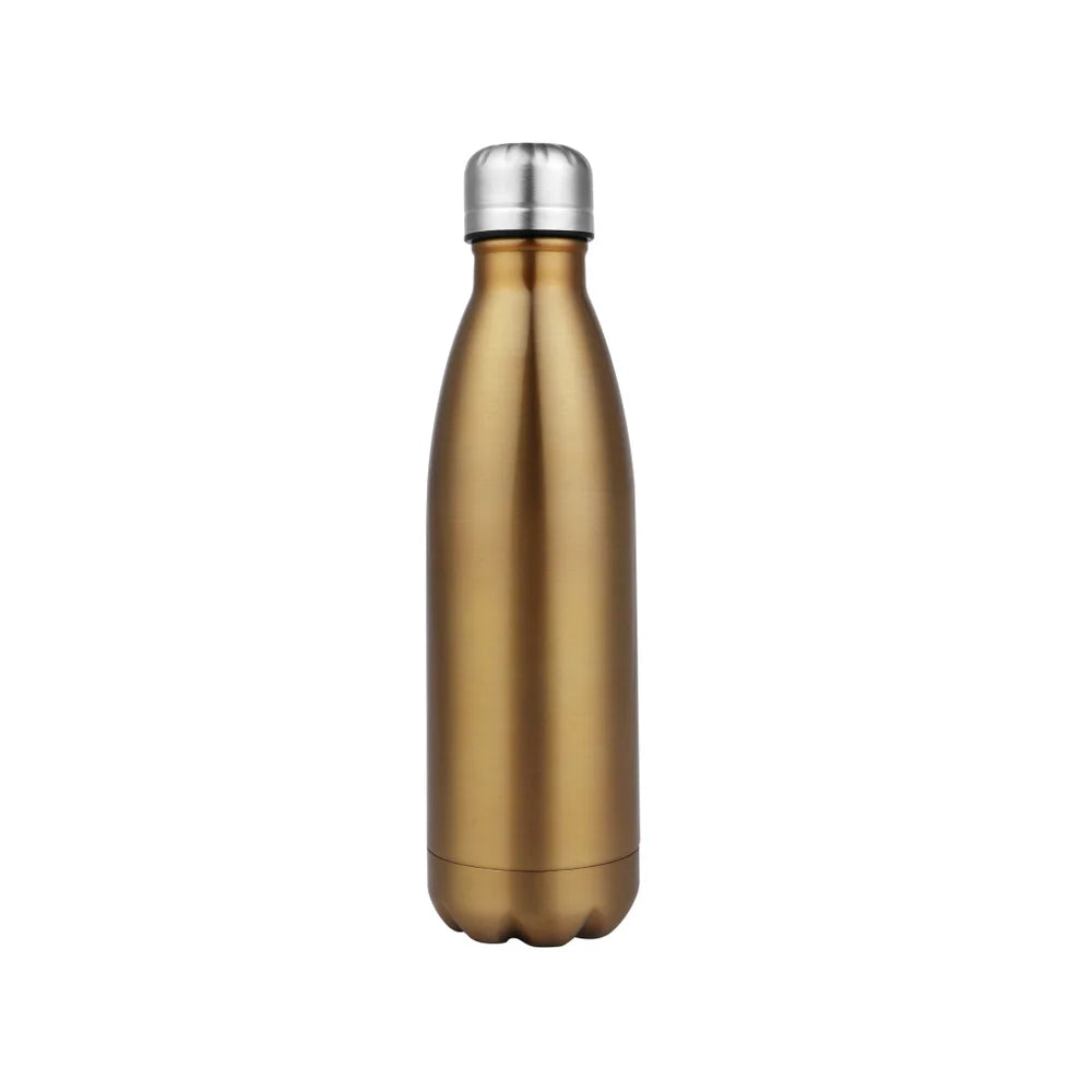 760ml/25oz Double Wall S.S. Water Bottle Gold