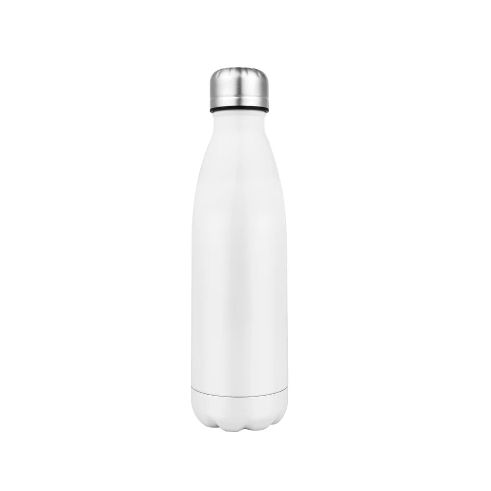 760ml/25oz Double Wall S.S. Water Bottle White