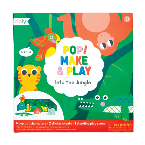 Pop! Make and Play Activity Scene - Into the Jungle
