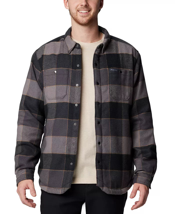 Phanes Front Zip Sherpa Jacket - Orange