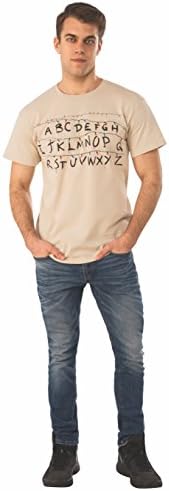 Alphabet Wall Shirt Adult Stranger Things