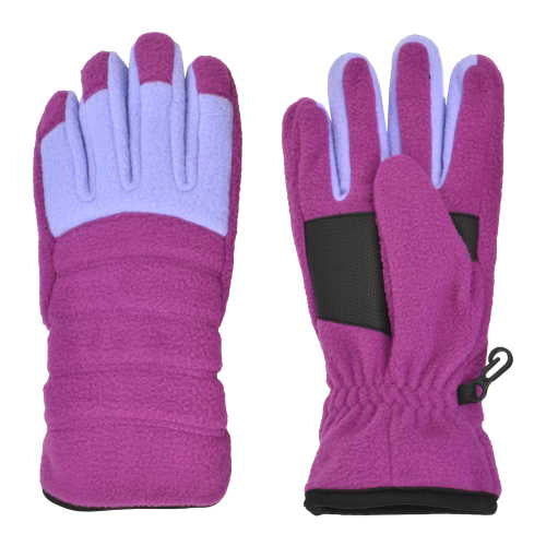GIRLS 7-16 MICROFLEECE FASHION GLOVE PURPLE