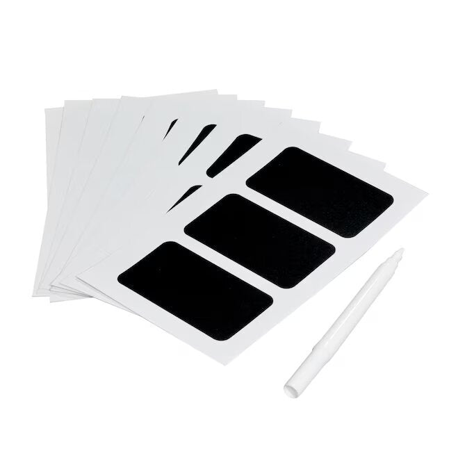 Chalkboard Labels with Marker