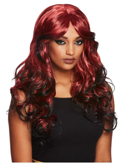 Womens Temptress Gothic Silver Grey Wigs Female Halloween Costume main image 1
