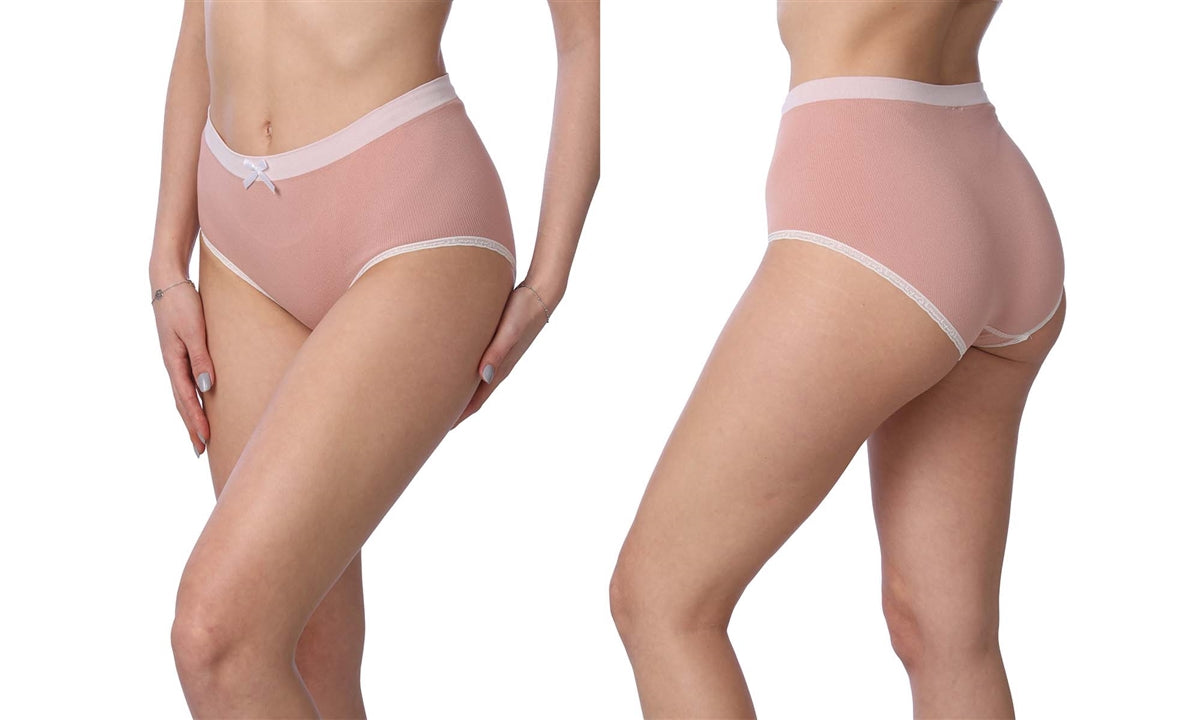 Nylon/Spandex Low Rise Seamless Brief