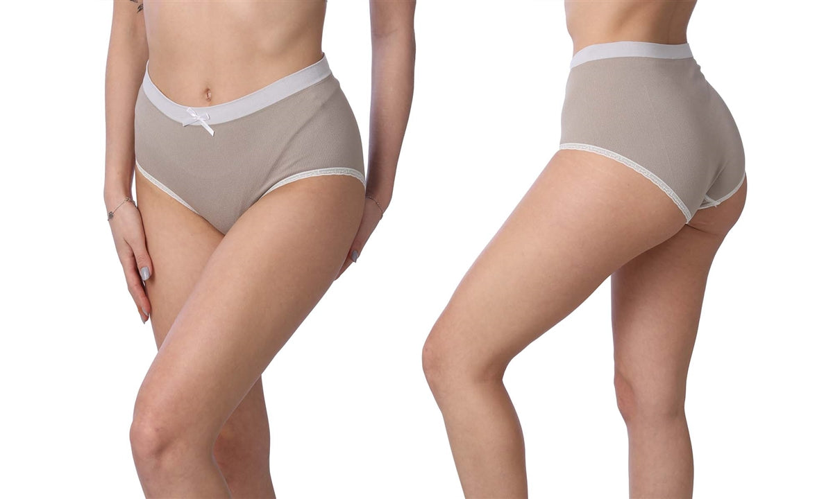 Nylon/Spandex Low Rise Seamless Brief