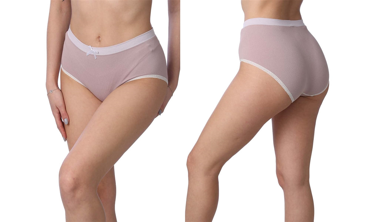 Nylon/Spandex Low Rise Seamless Brief