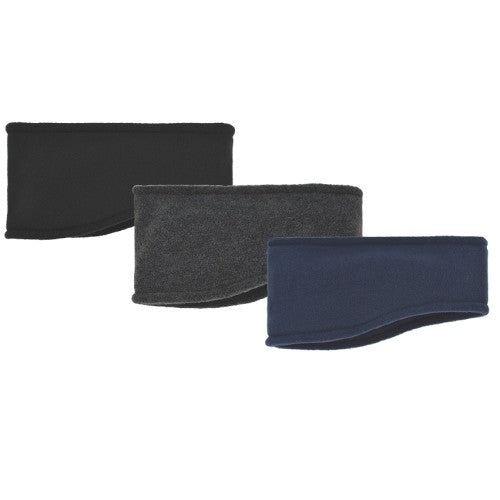 DOUBLE-LAYER SPORT FLEECE CONTOURED HEADBAND