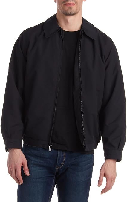 Men's Golf Jacket Black - Perry Ellis