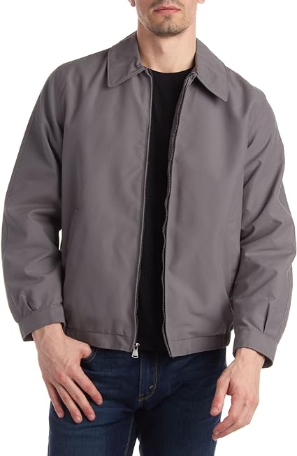 Men's Golf Jacket Grey - Perry Ellis