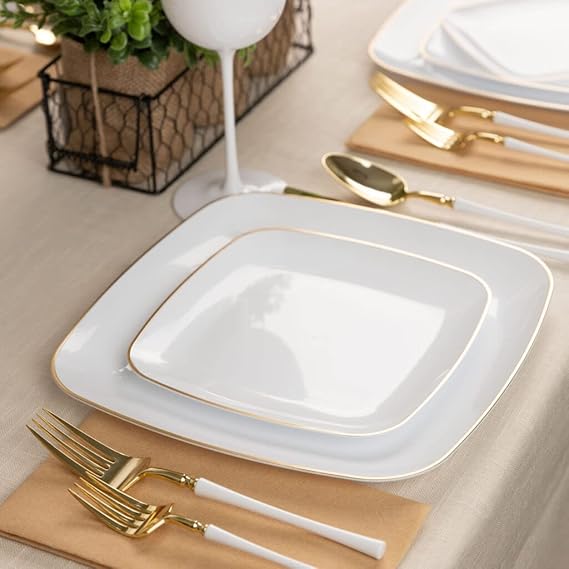 Contemporary Combo Plate Gold 6/32CT