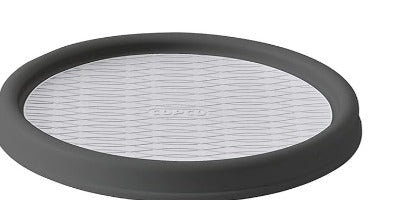 Turntable, 9-Inch Charcoal/Light Gray