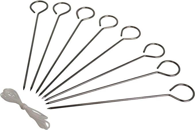 SET OF 8 POULTRY LACERS