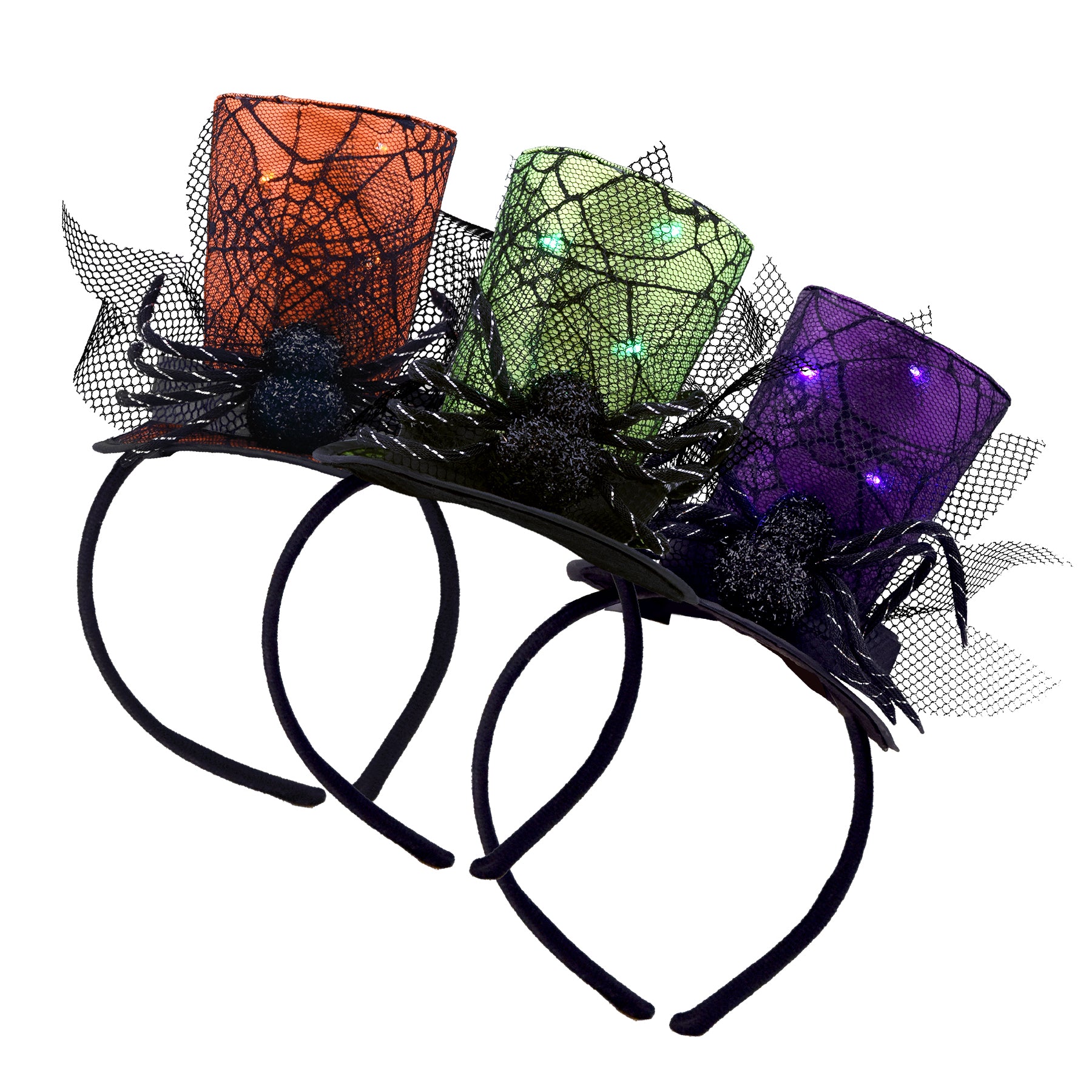 Halloween LED Top Hat Headbands