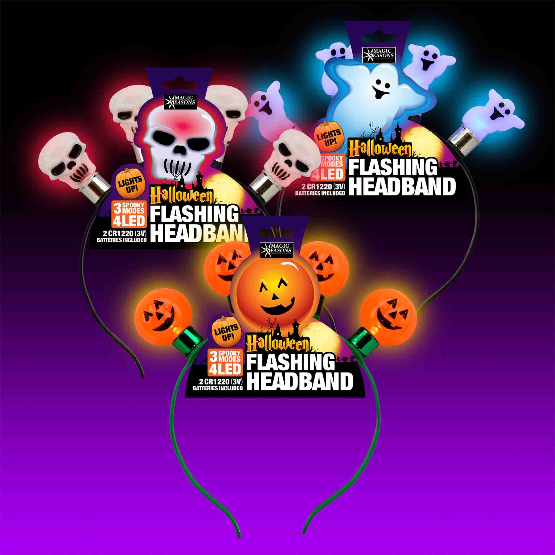 LED Halloween Headbands