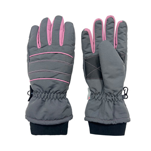 TUSSER SKI GLOVE GREY/ROSE