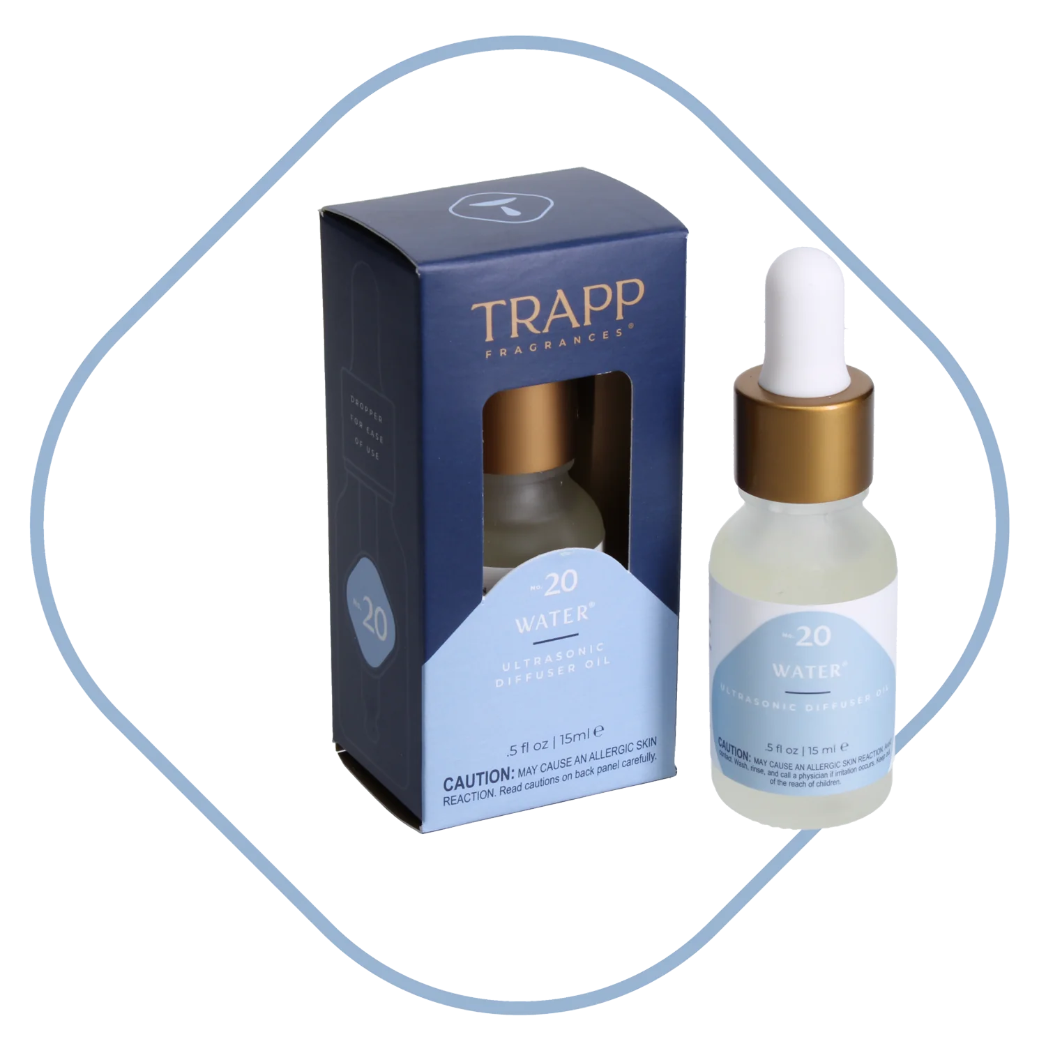 No. 20 Water 0.5 oz. Ultrasonic Diffuser Oil