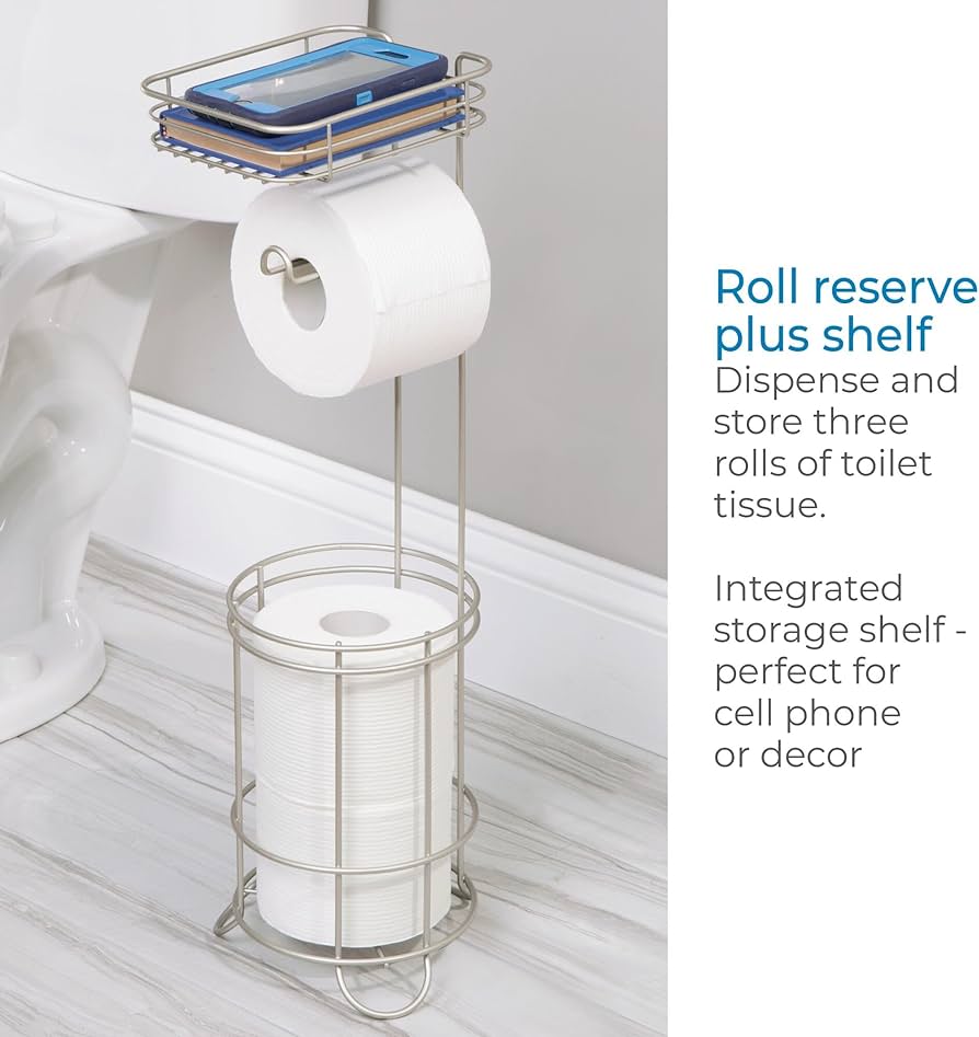 Weston Toilet Tissue Reserve with Shelf