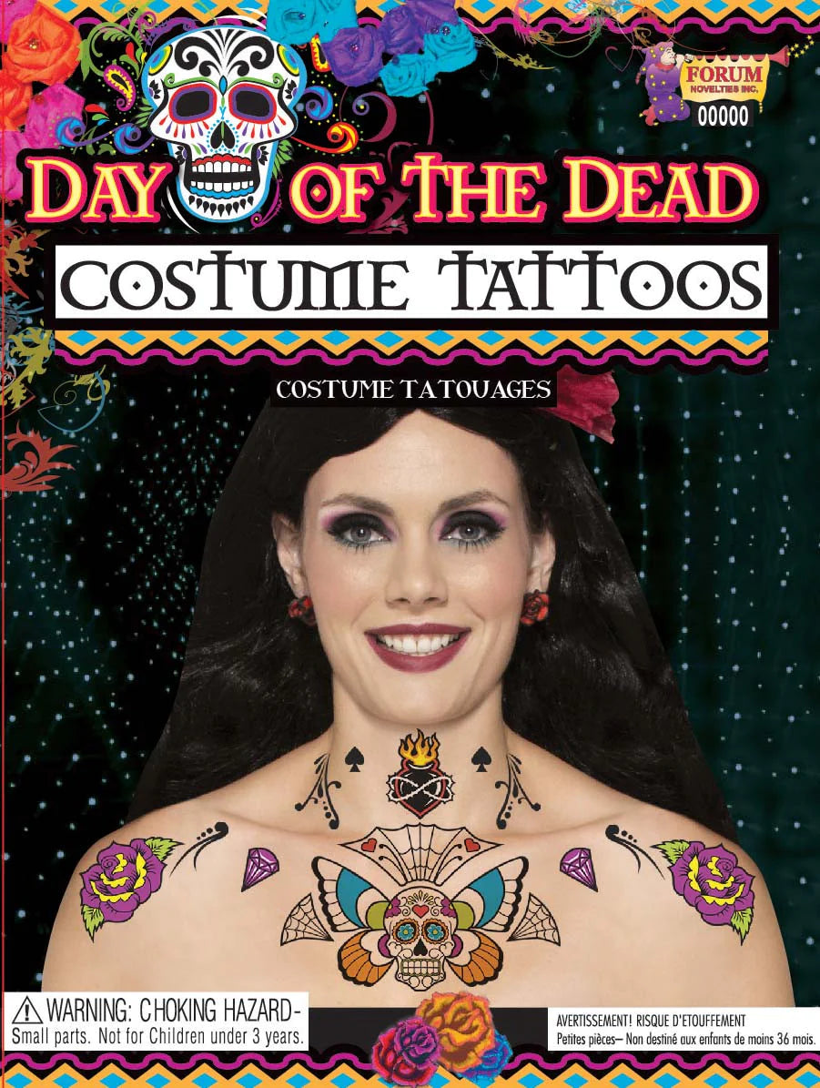 Day of Dead Tattoo Body / Chest
