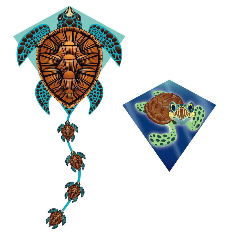 MiniDiamond SeaTurtle Nylon Kite