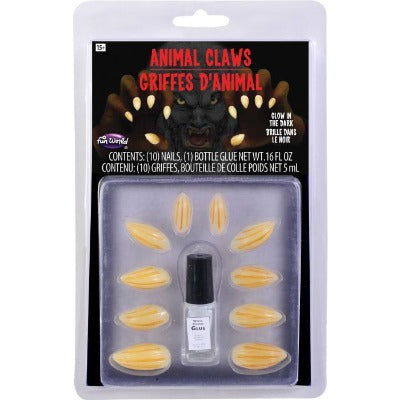 Animal Claws Nail Glow-In-the-Dark