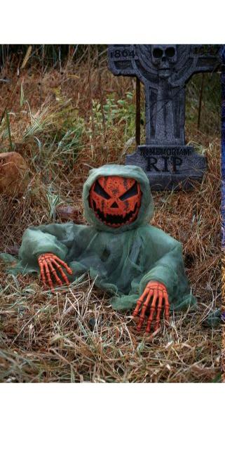 Skeletal Grave Breaker Pumpkin