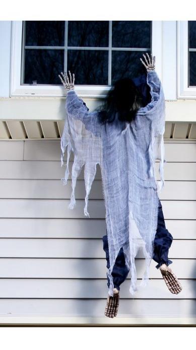 5 FT Climbing Dead White Gauze Zombie