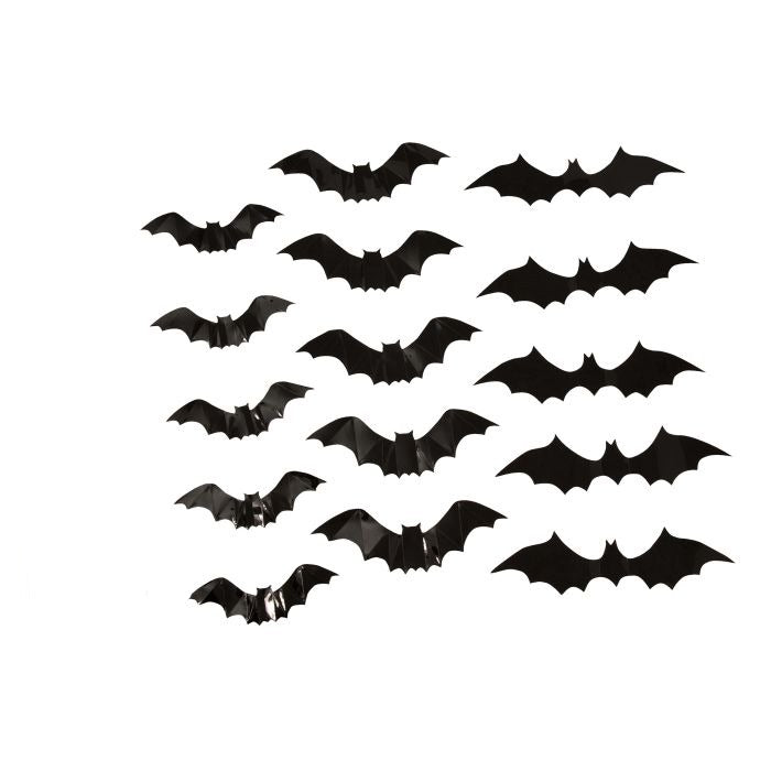 15 3-D Bats w/Stickers
