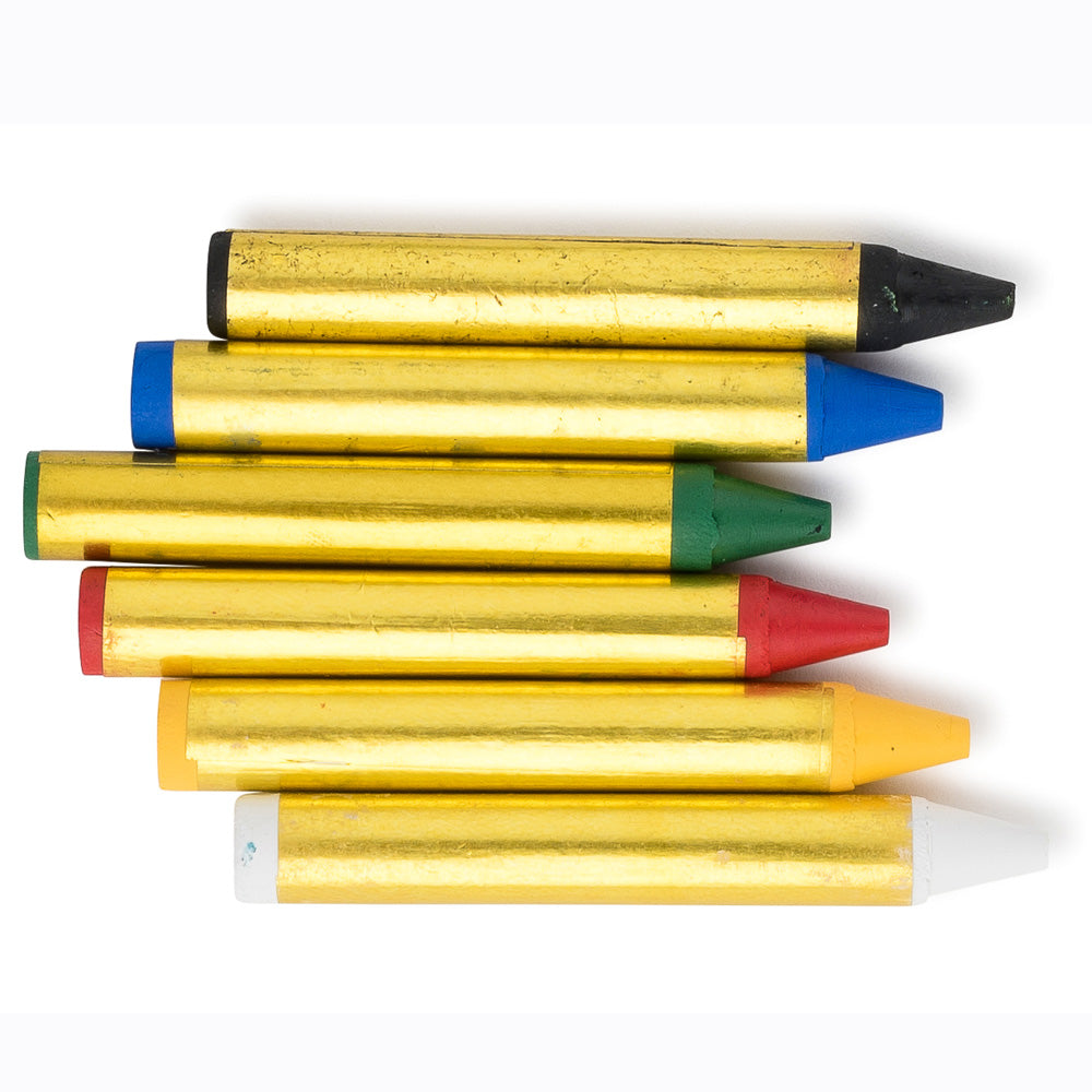 6 Face Paint Crayons – Blister Pack