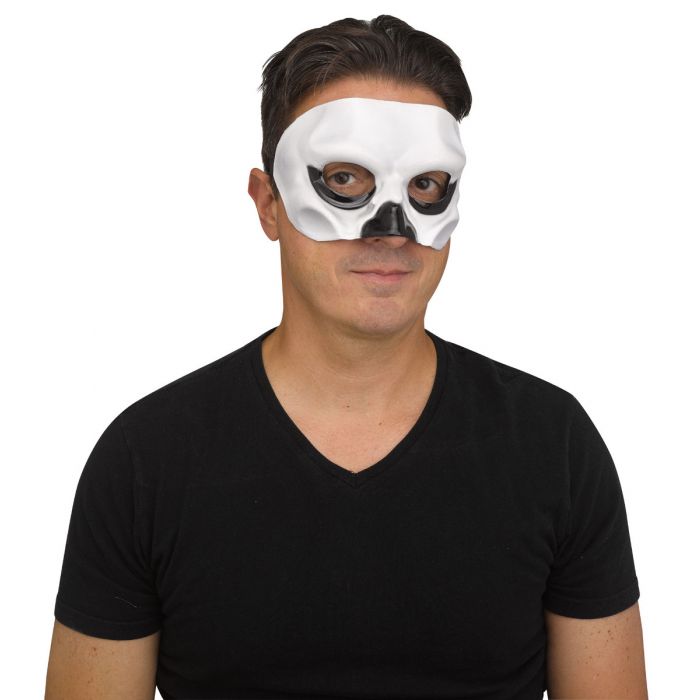 Skull-Guise Mask White Matte