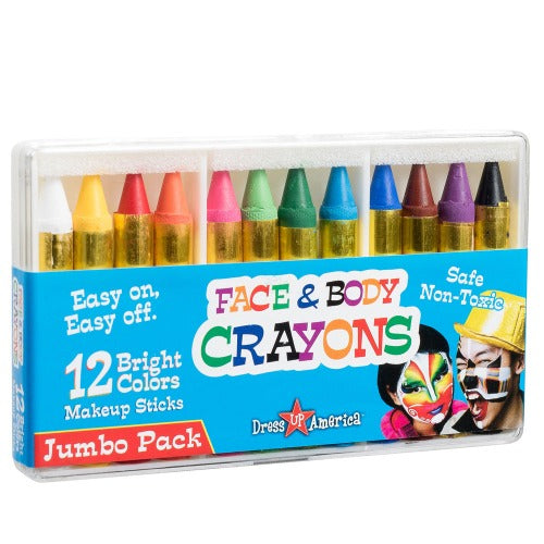 12 Face Paint Crayons