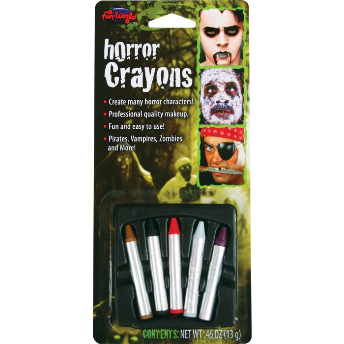 Makeup Crayons Horror