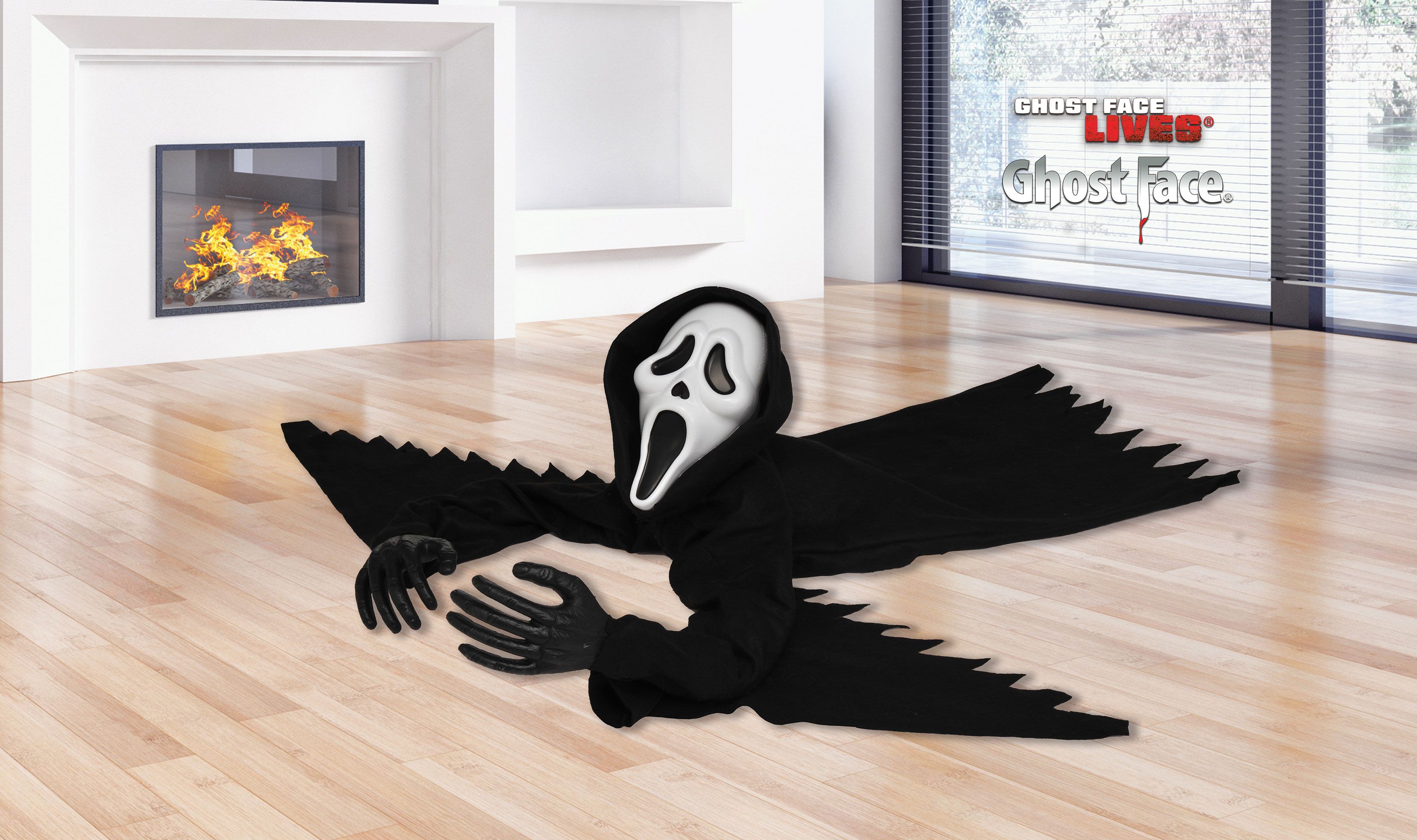 32" Creeping Dead Ghost Face