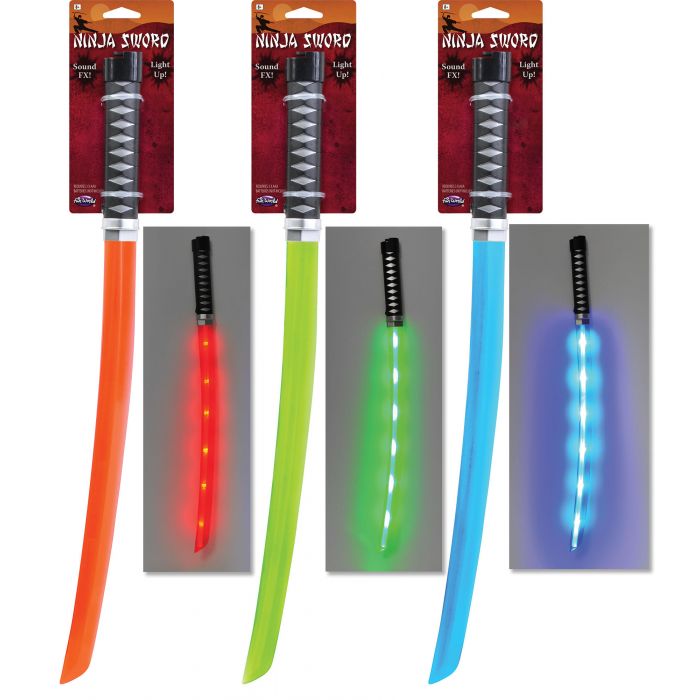 22" LU Ninja Sword w/Sound FX