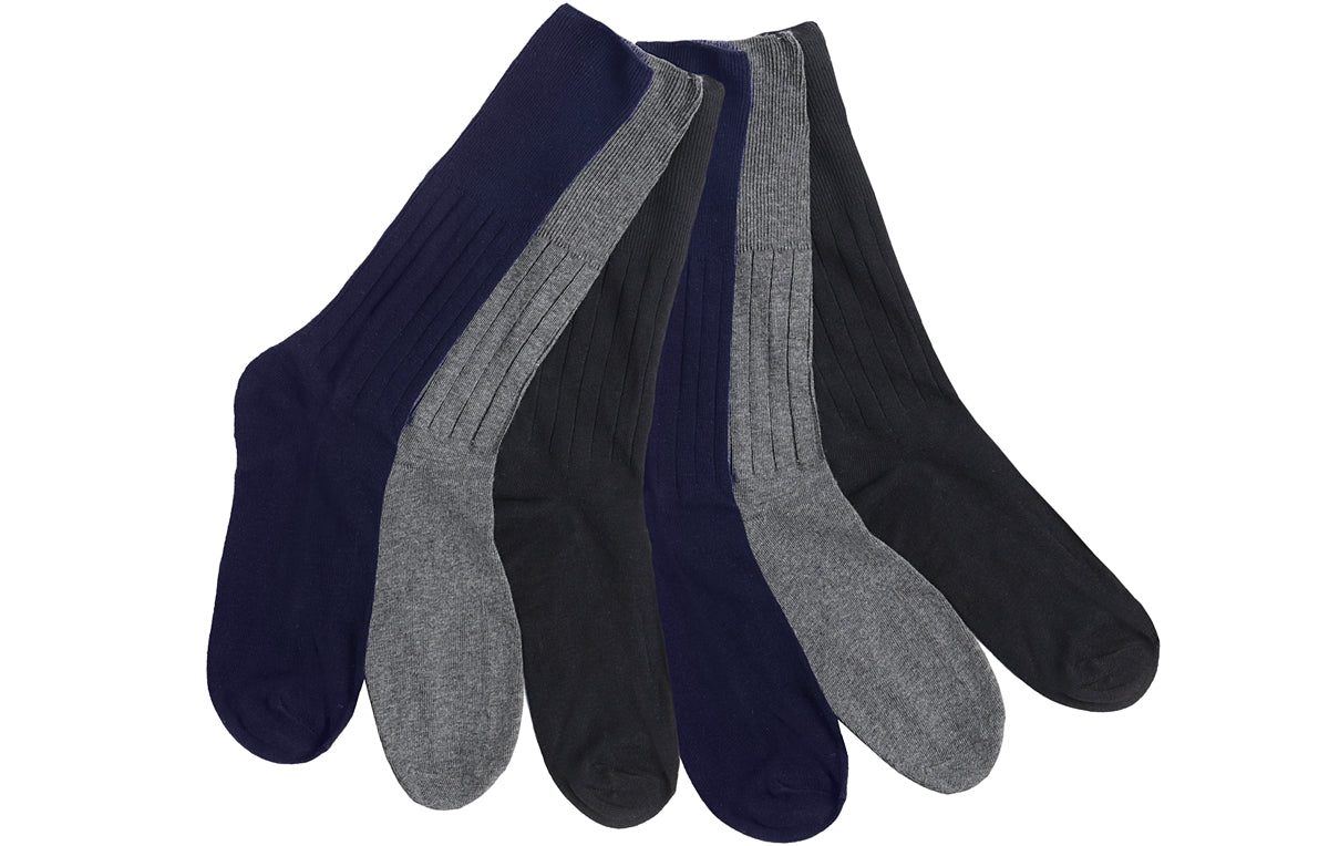 Men's Diabetic Dress Socks 2-Pair