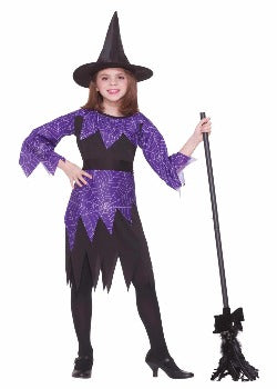 Spider Witch Kids Costume