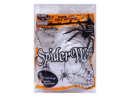 2oz Spider Web With 4 Spiders