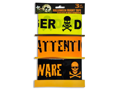 Assorted Fright Tape 3 Pack