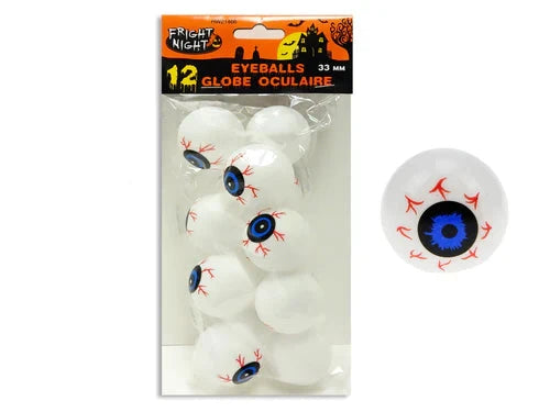 Plastic Eyeball 7 Pack
