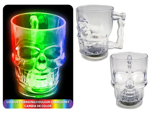 Halloween Led Skull Mug