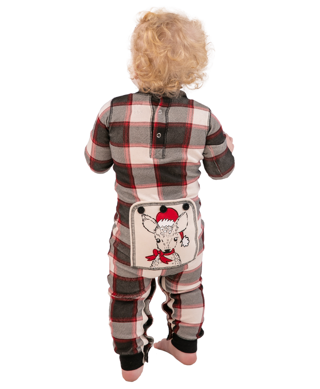 Deer Christmas Infant Flapjack