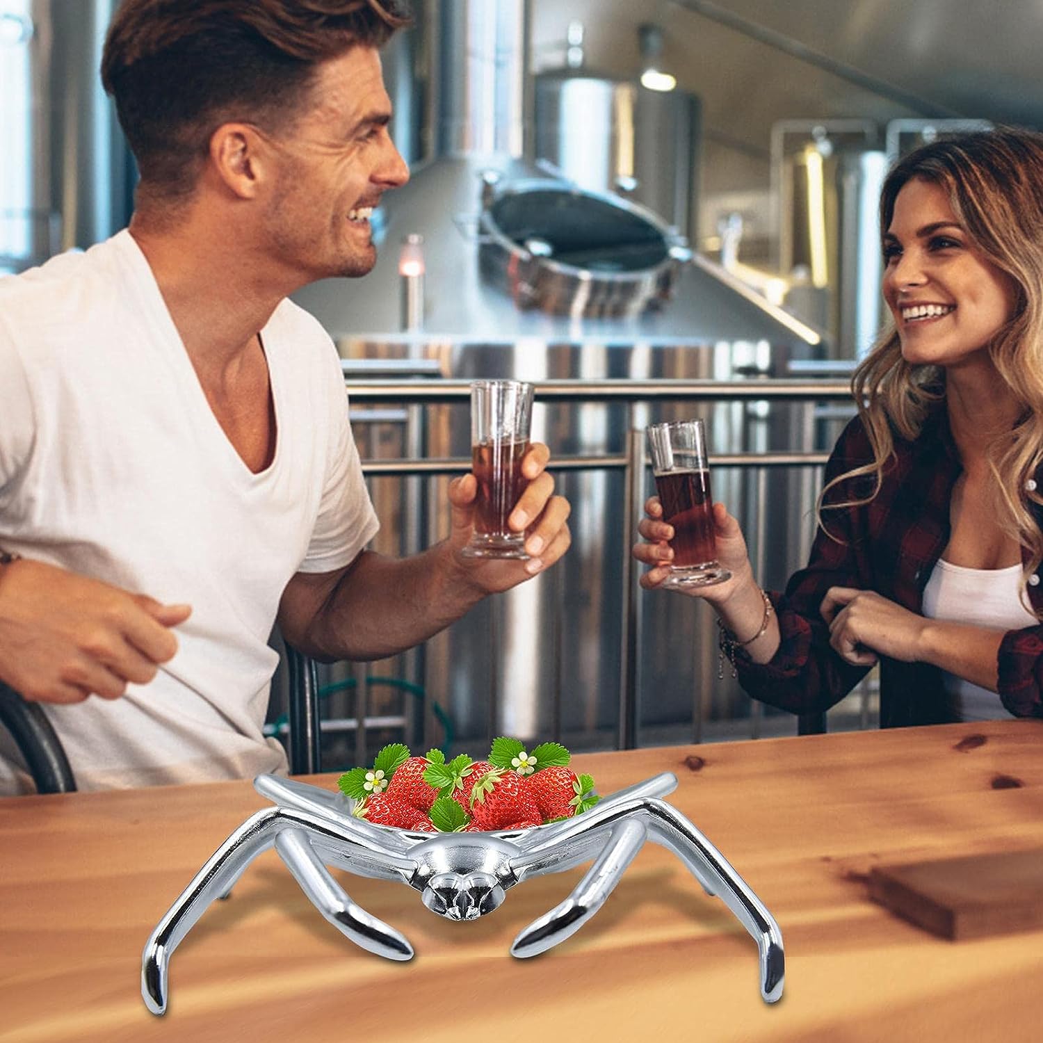 Plastic Spider Candy Treat Bowl